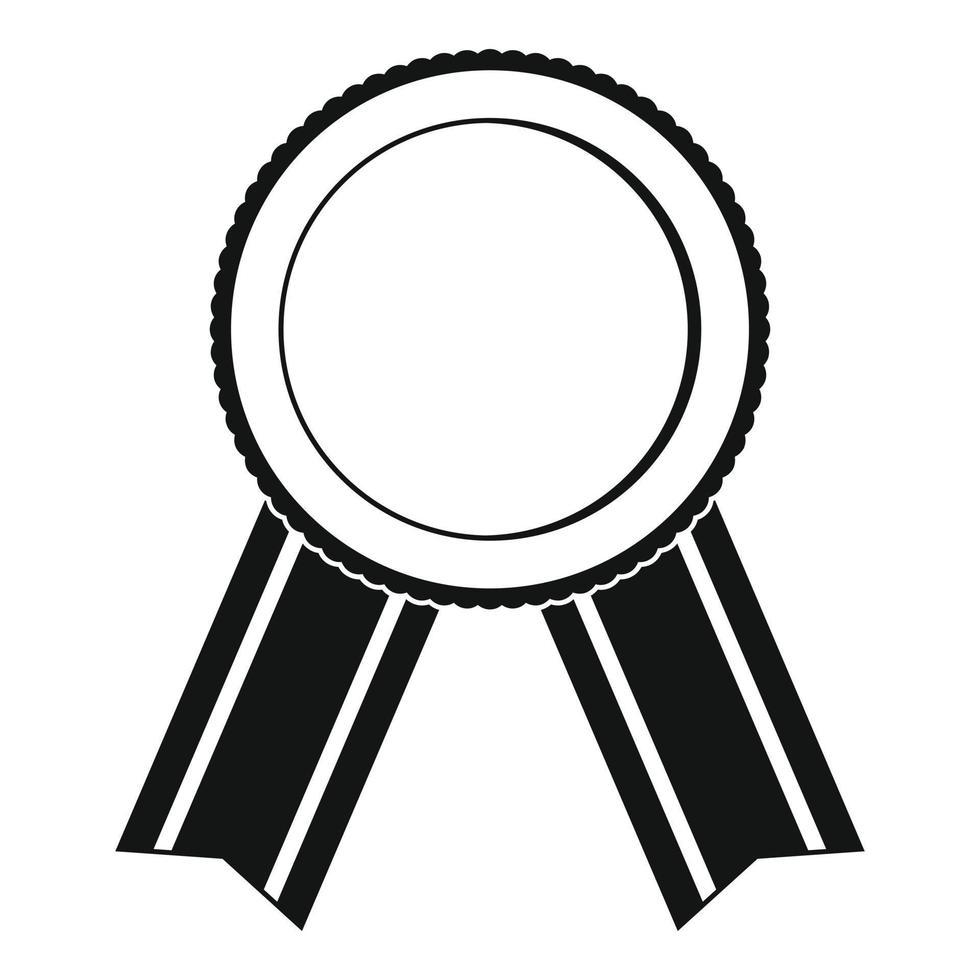 Award-Band-Icon-Vektor einfach vektor