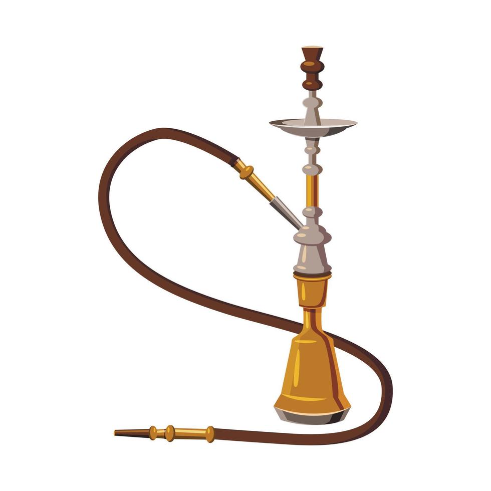 Shisha-Symbol im Cartoon-Stil vektor