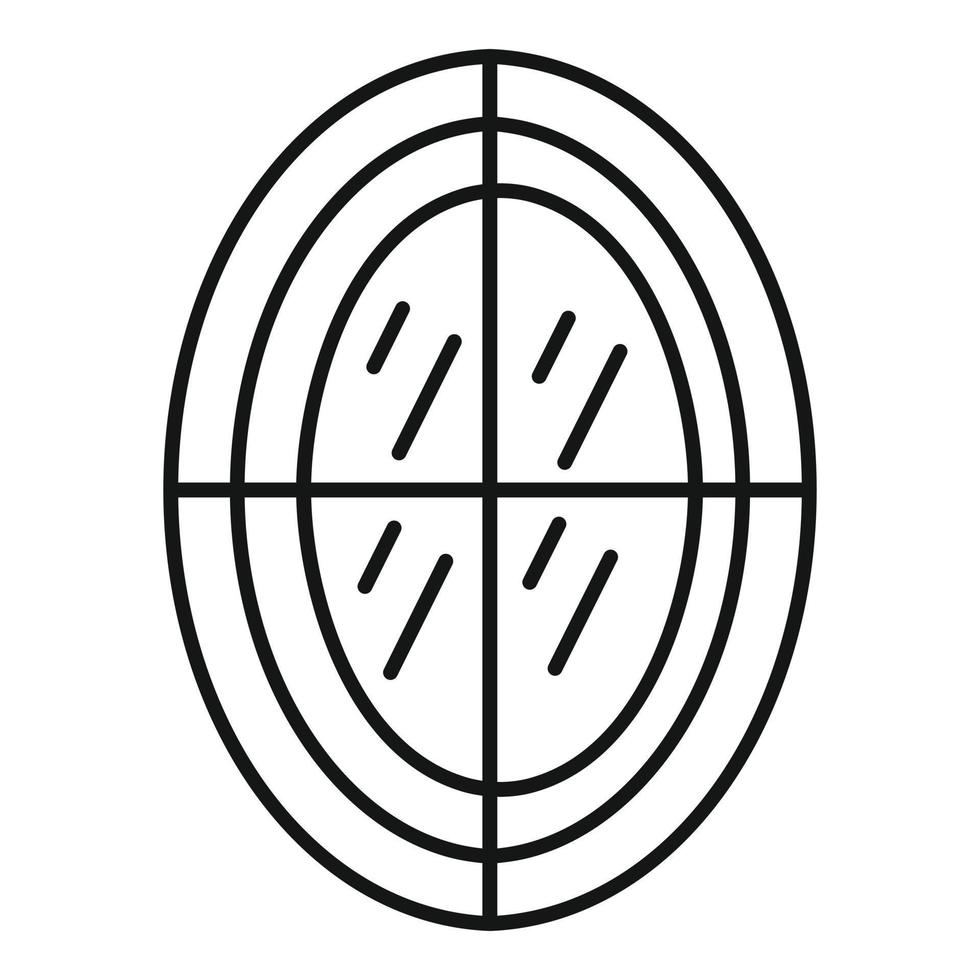 Saphir-Symbol, Umrissstil vektor