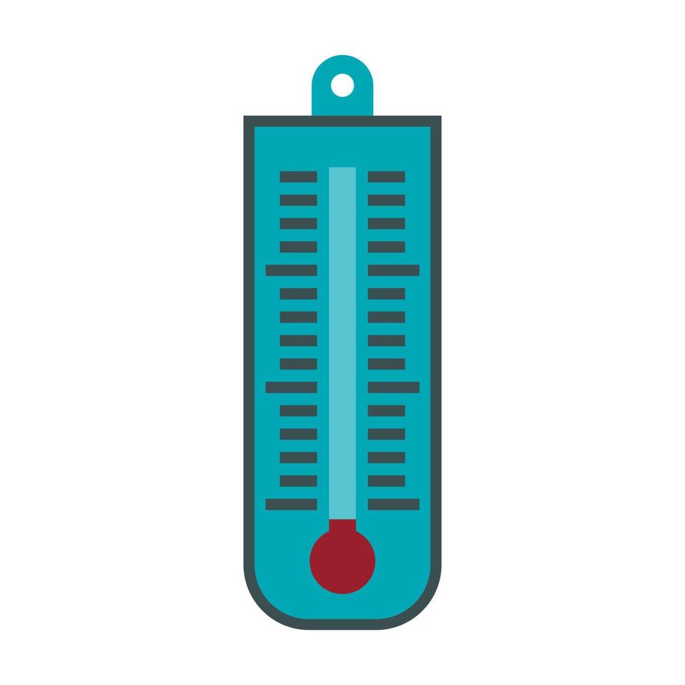 termometer pekar på låg temperatur ikon vektor