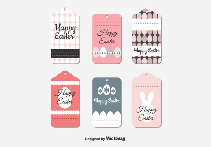 Easter Gift Tag vektor