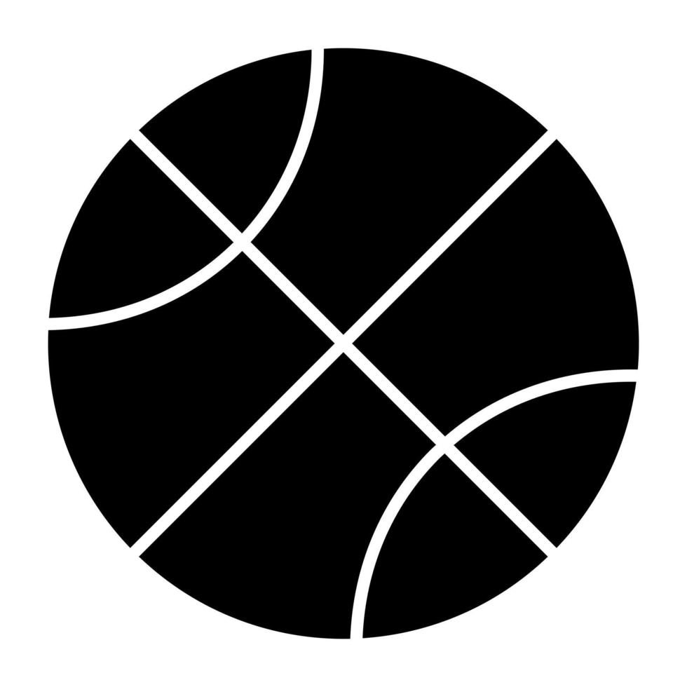 redigerbar designikon för basket vektor