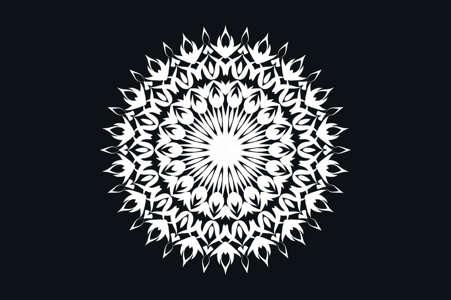 Mandala-Hintergrundbild-Design-Profi vektor