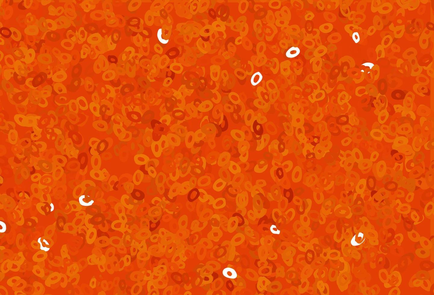 hellorange Vektor Textur mit Scheiben.