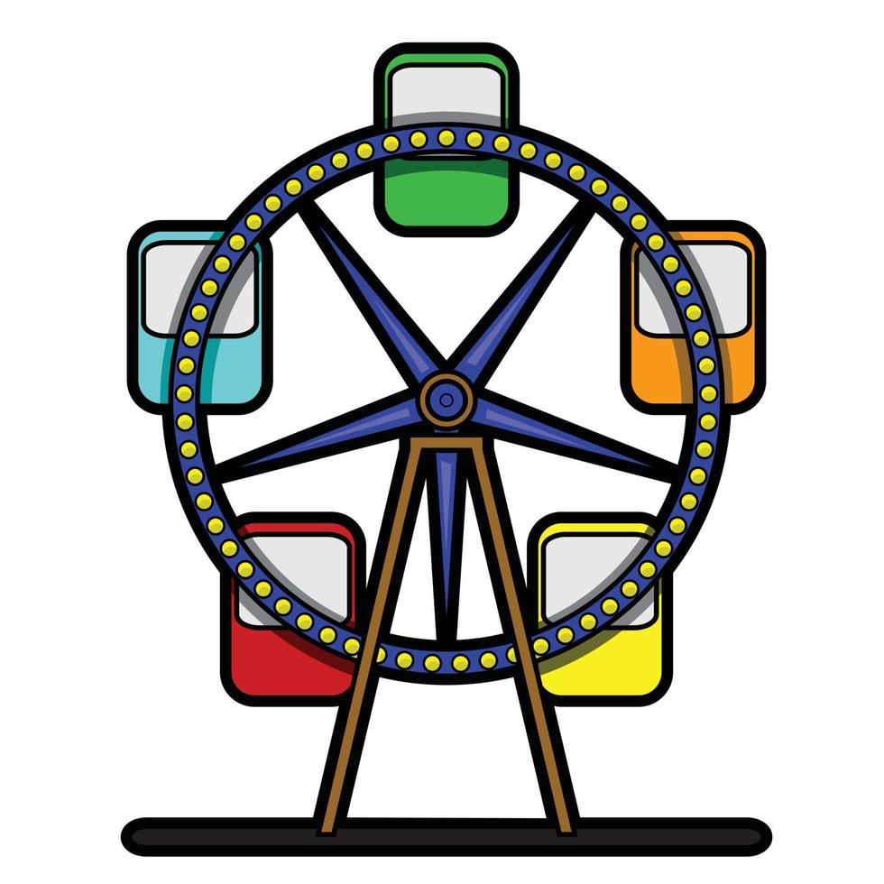 Riesenrad Abbildung vektor