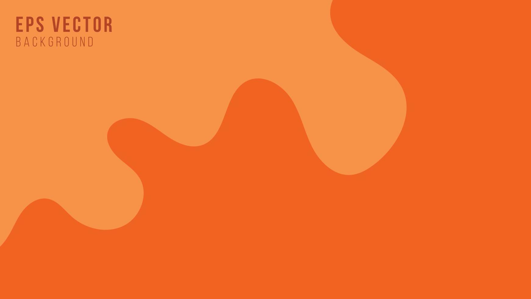 orange flytande bakgrund eps vektor redigerbar