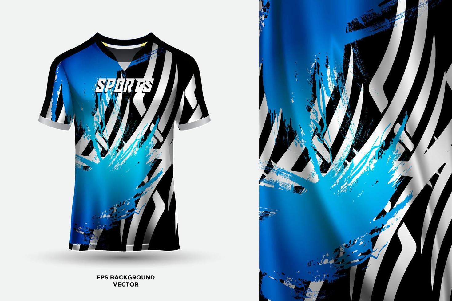 ny modern sporter jersey design bakgrund vektor