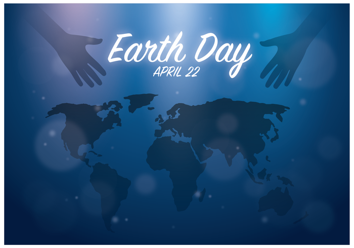 Free Earth Day Hintergrund Vektor