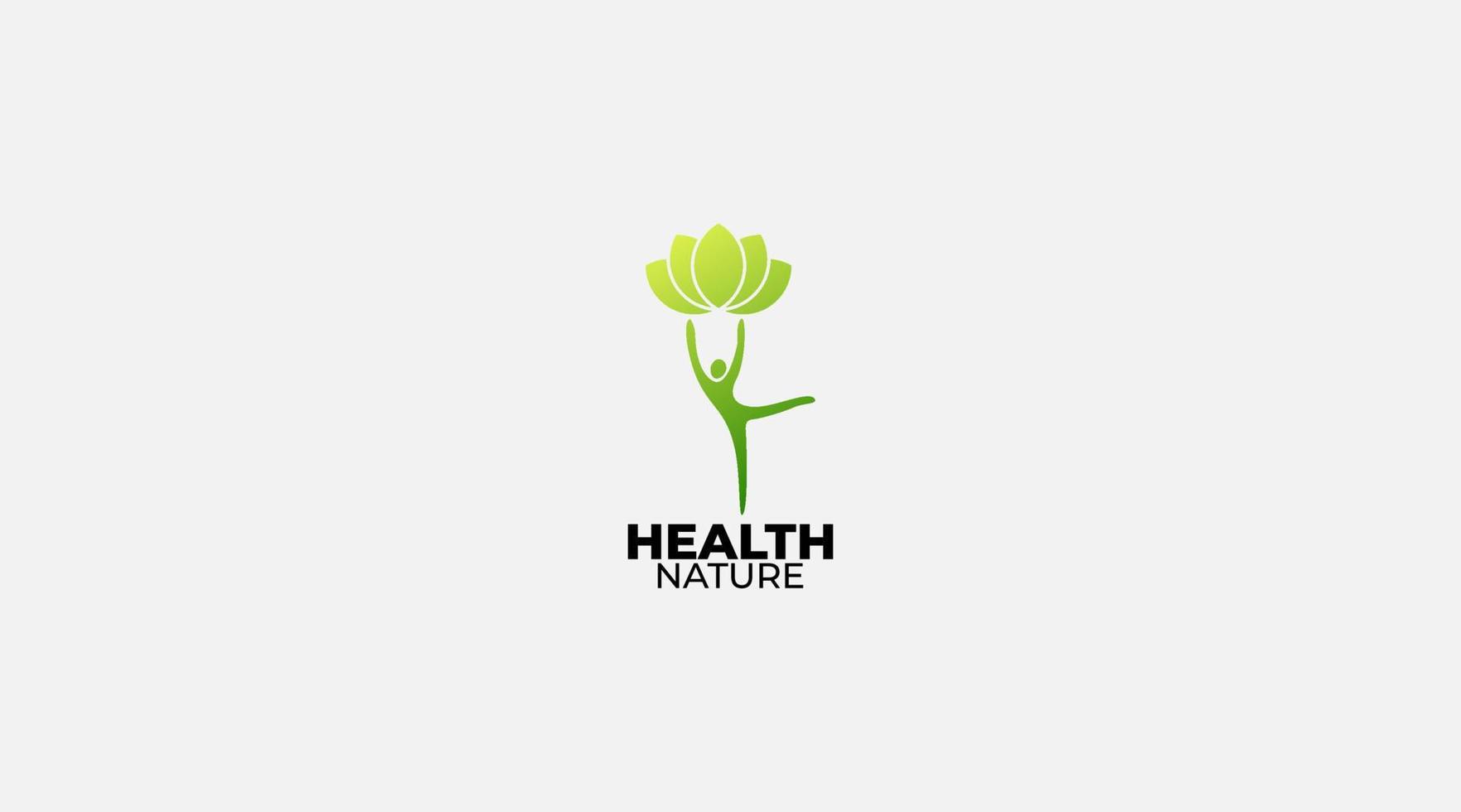 Logo-Vektor für das Gesundheitswesen. vorlage design konzept illustration der menschlichen gesundheit vektor