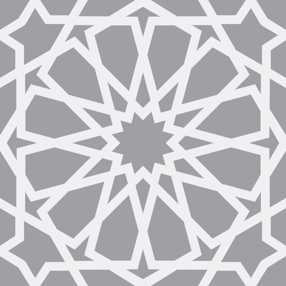 islamic mönster . sömlös arabicum geometrisk mönster, öst prydnad, indisk prydnad, persisk motiv, 3d. ändlös textur kan vara Begagnade för tapet, mönster fyller, webb sida bakgrund . vektor