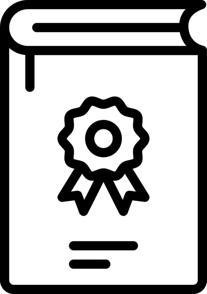 linje ikon för mest, majoritet, större del, populär, känd, bok, Viktig, dyr, dyrbar, logotyp, symbol, form, vektor, tecken, logotyp, ikon, illustration vektor