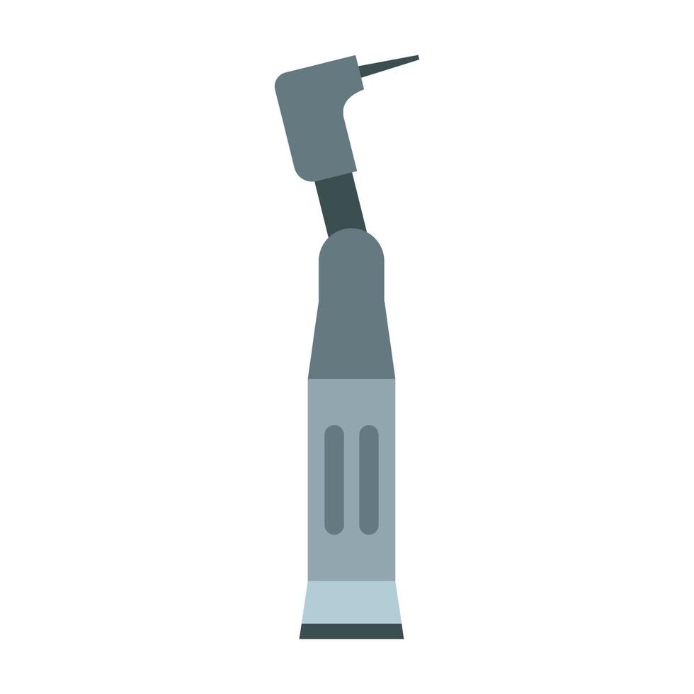 dental Utrustning ikon, platt stil vektor