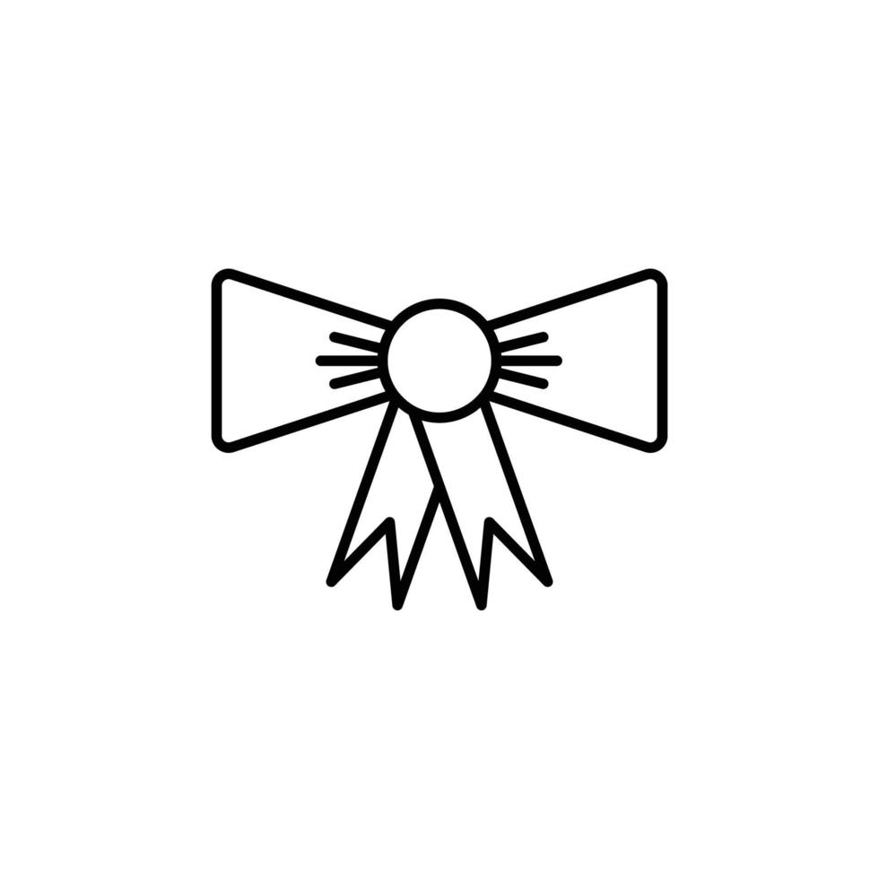 Geschenk-Symbol. Gliederungssymbol vektor