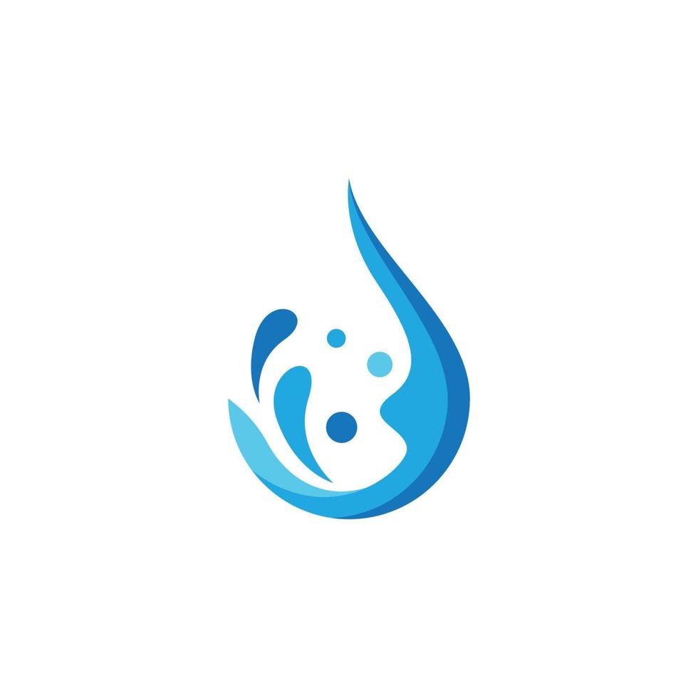 Wassertropfen-Logo-Bilder vektor