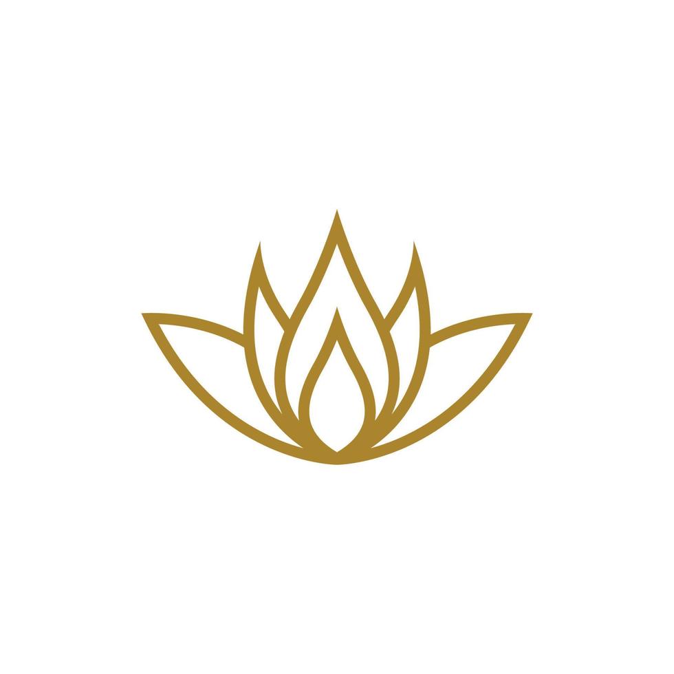 Beauty Lotus Logo Bilder vektor