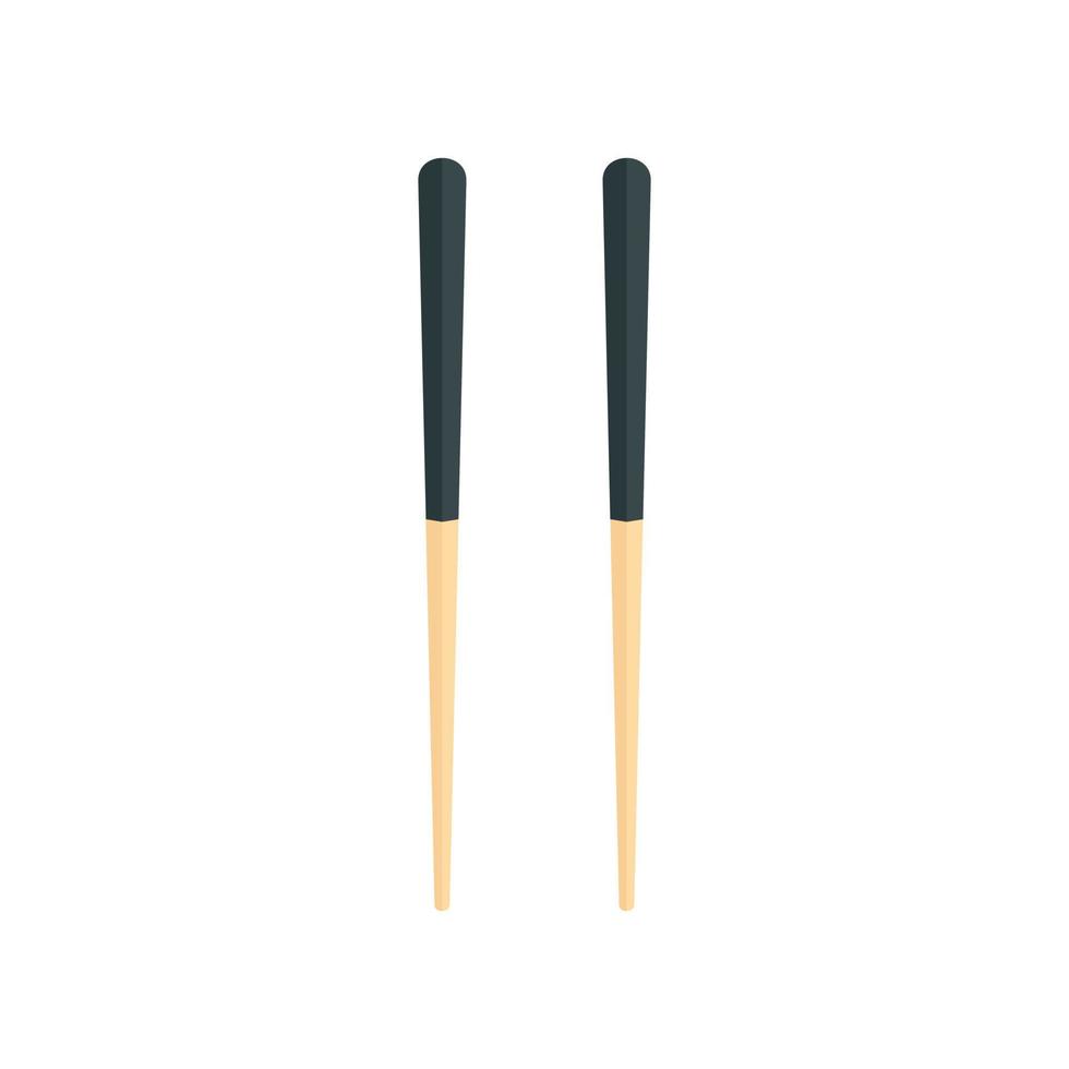 japan ätpinnar ikon, platt stil vektor