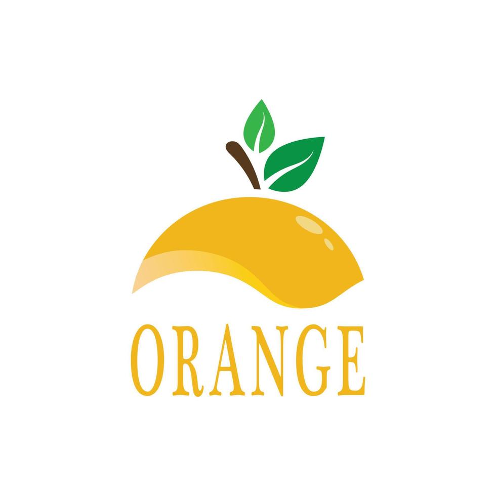 orange Logo-Symbol-Vektor-Illustration vektor