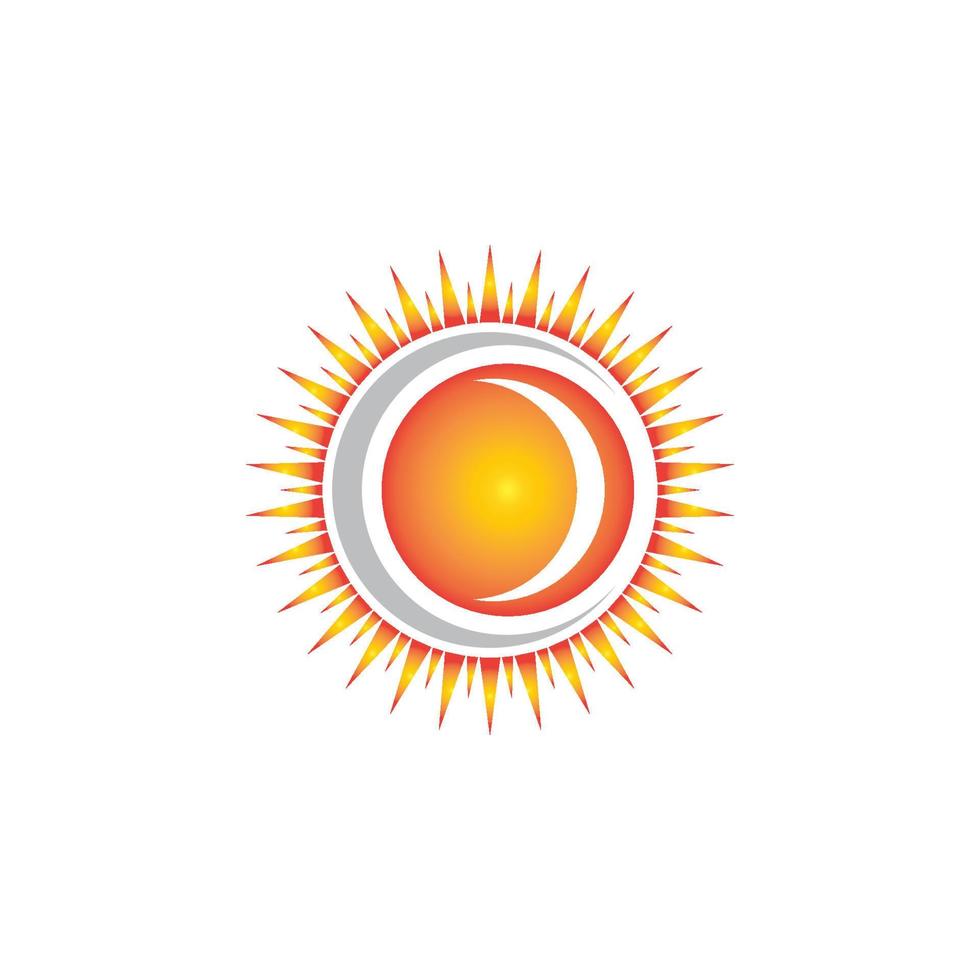 Sonnenvektorillustrationsikone vektor