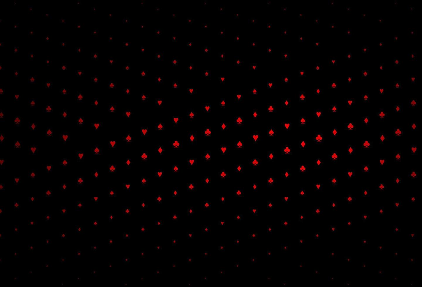 mörk röd vektor layout med element av kort.