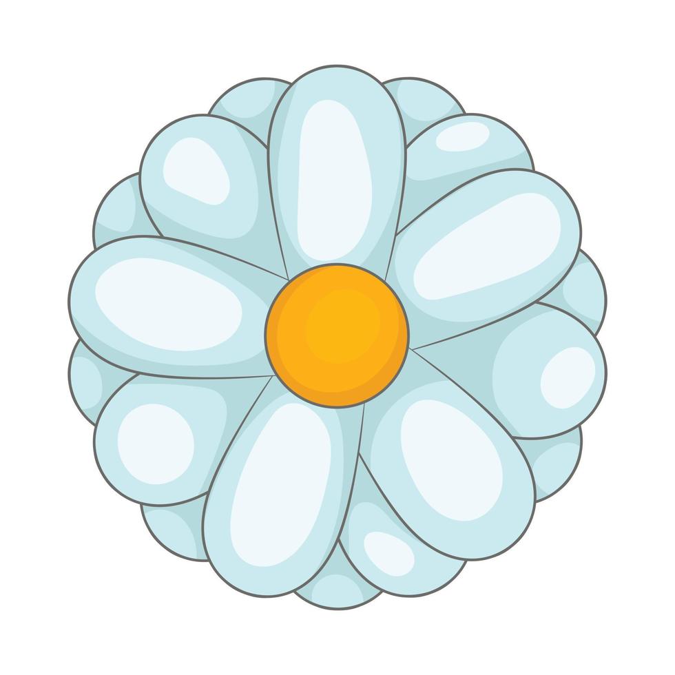 Gänseblümchen-Symbol, Cartoon-Stil vektor