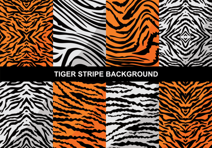 Tiger-Streifen-Hintergrund vektor