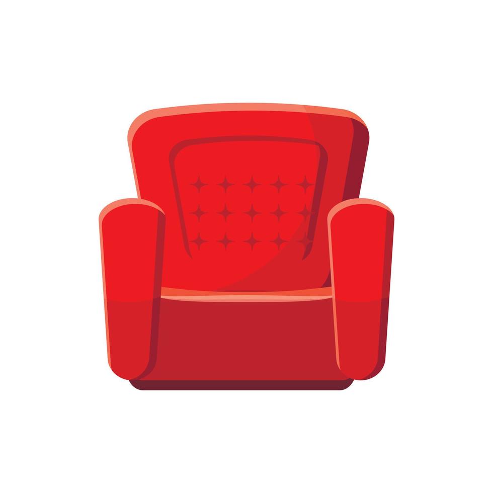 Sessel-Symbol, Cartoon-Stil vektor