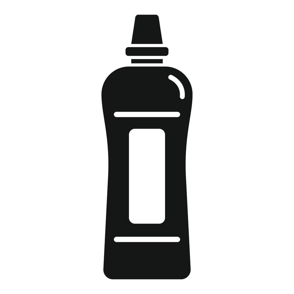 rengöringsmedel flaska ikon, enkel stil vektor