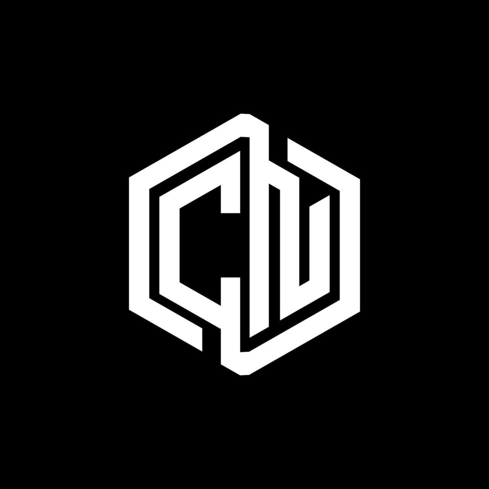 cn-Brief-Logo-Design in Abbildung. Vektorlogo, Kalligrafie-Designs für Logo, Poster, Einladung usw. vektor