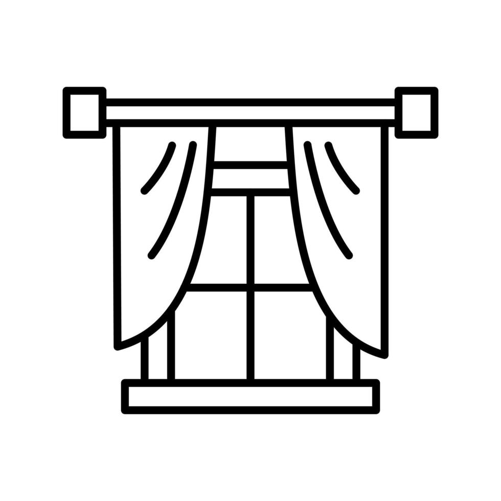 Fenstervektorsymbol vektor