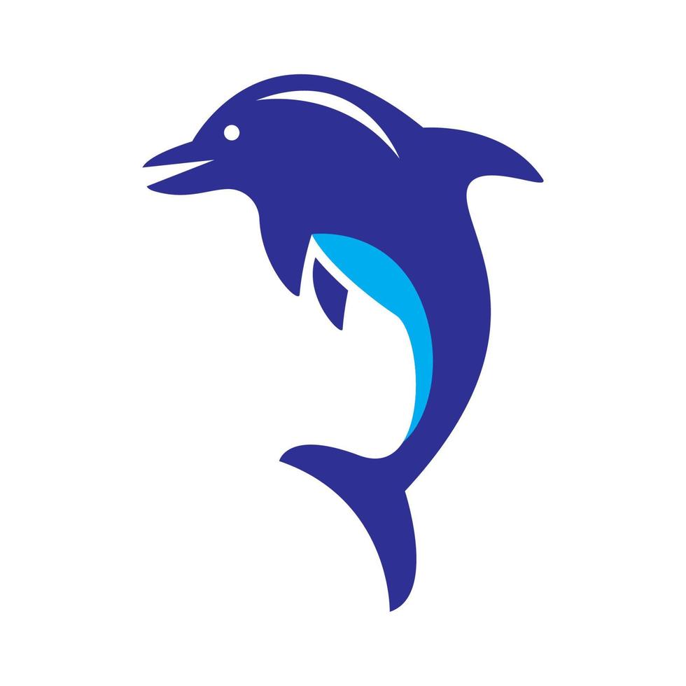 Delfin-Logo-Bilder vektor