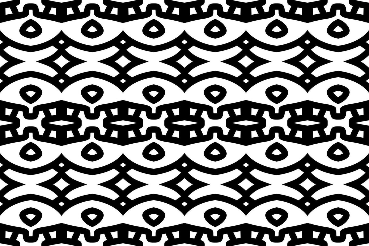 sömlös mönster. svart och vit enkel bakgrund. vektor