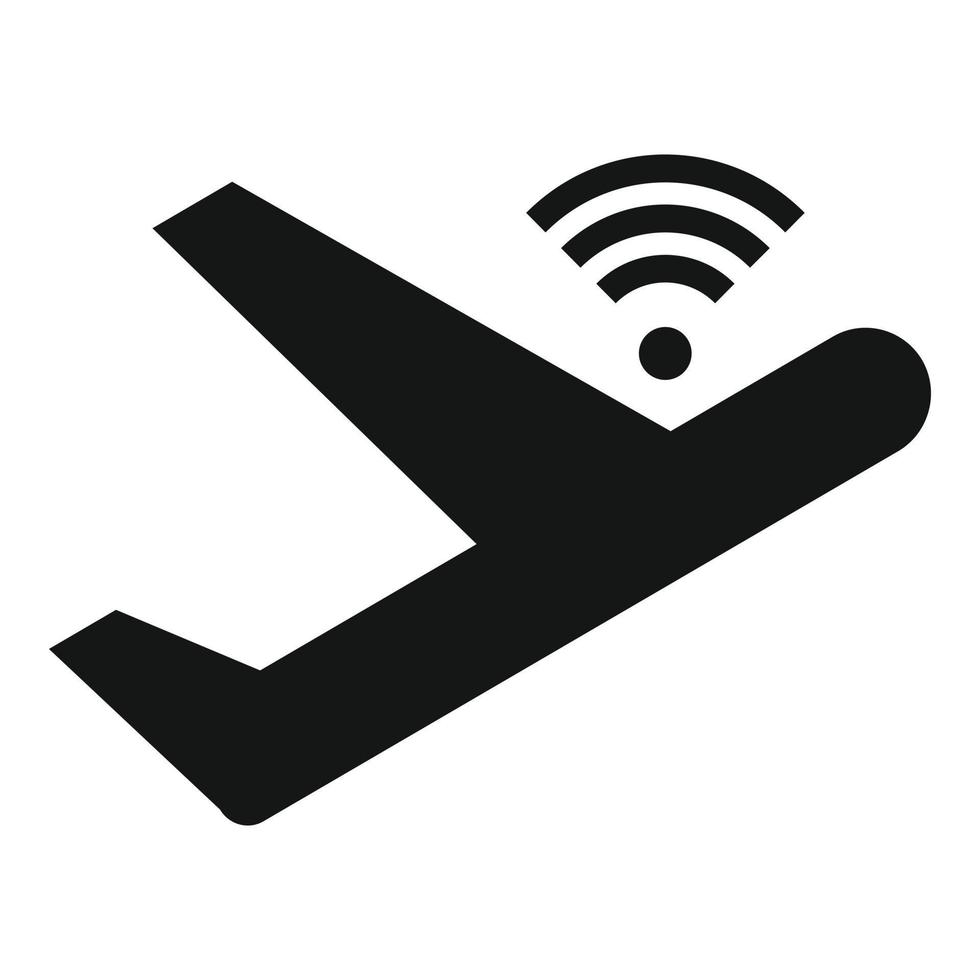 Airbus-WLAN-Symbol, einfacher Stil vektor