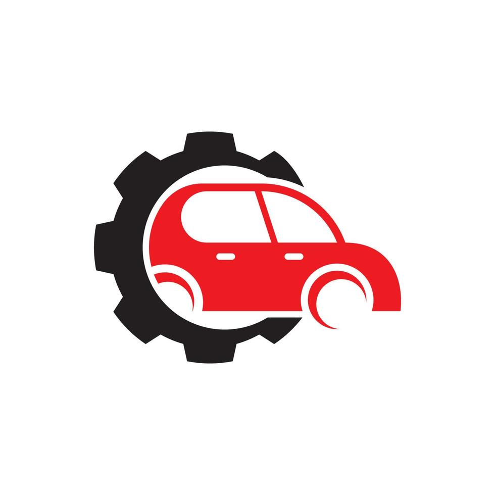 Bilder des Autoservice-Logos vektor