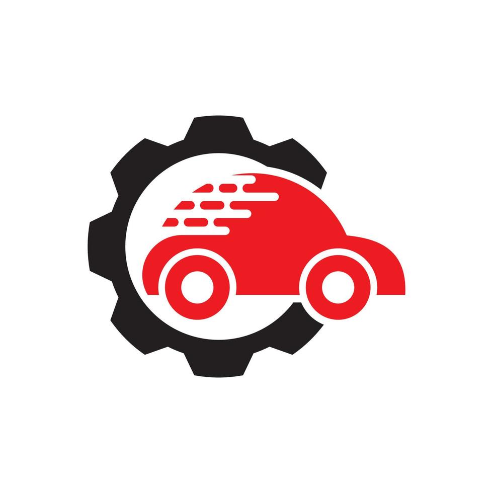 Bilder des Autoservice-Logos vektor