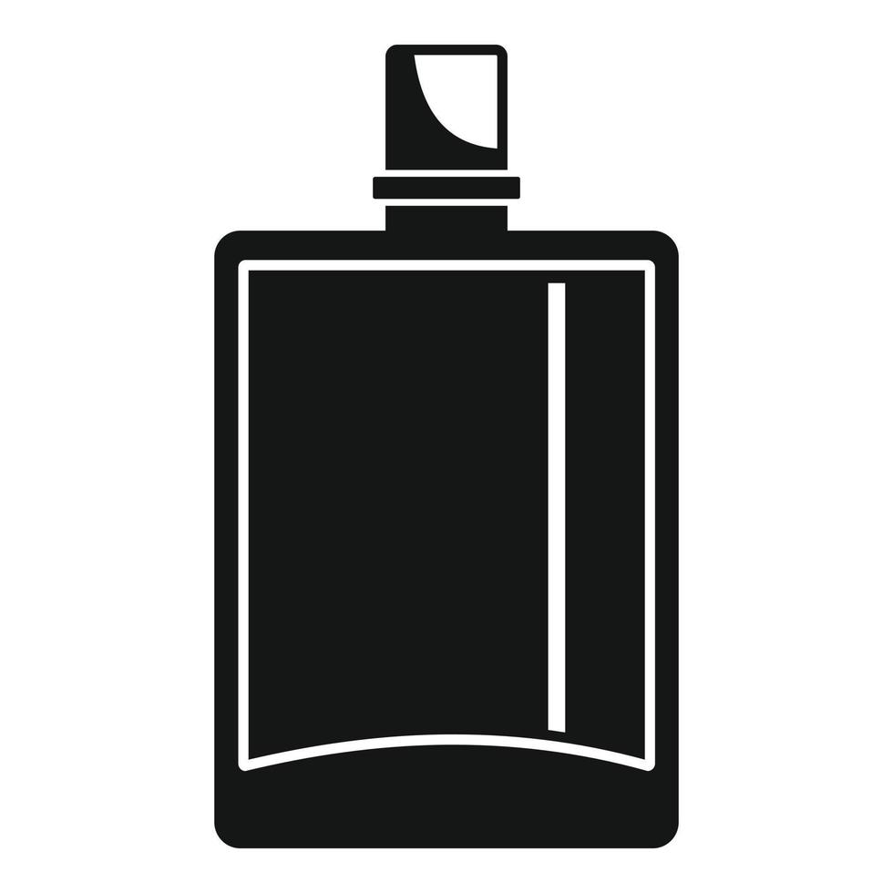 Limetten-Parfüm-Ikone, einfacher Stil vektor