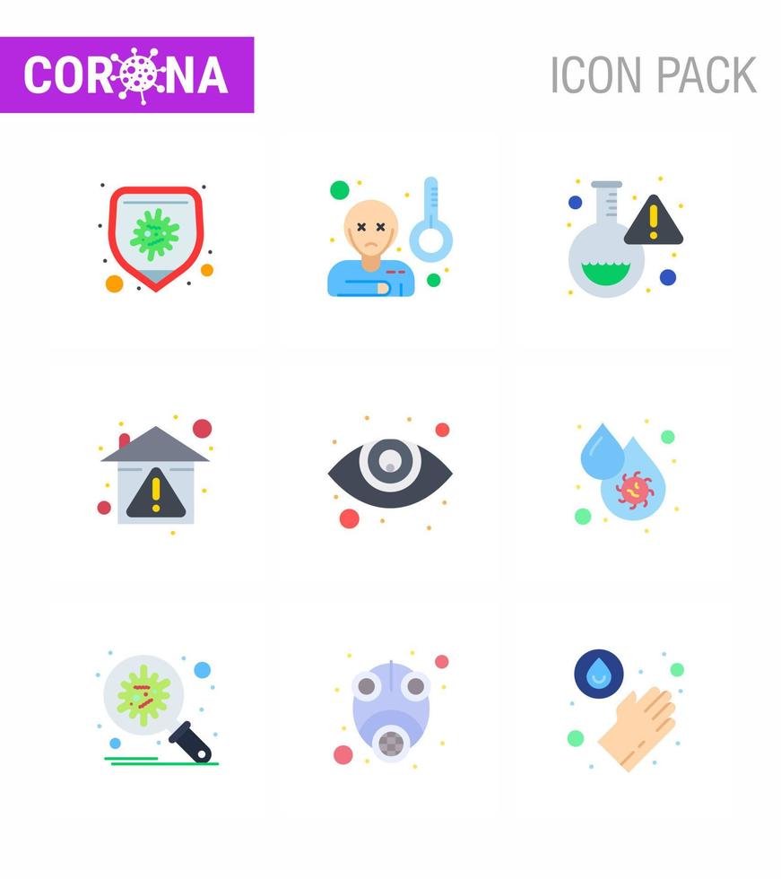 enkel uppsättning av covid19 skydd blå 25 ikon packa ikon inkluderad öga vård skydd flaska förhindra Hem viral coronavirus 2019 nov sjukdom vektor design element