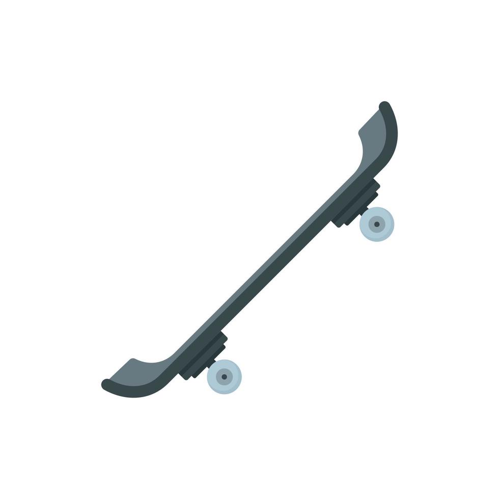 sport extrem skateboard ikon, platt stil vektor