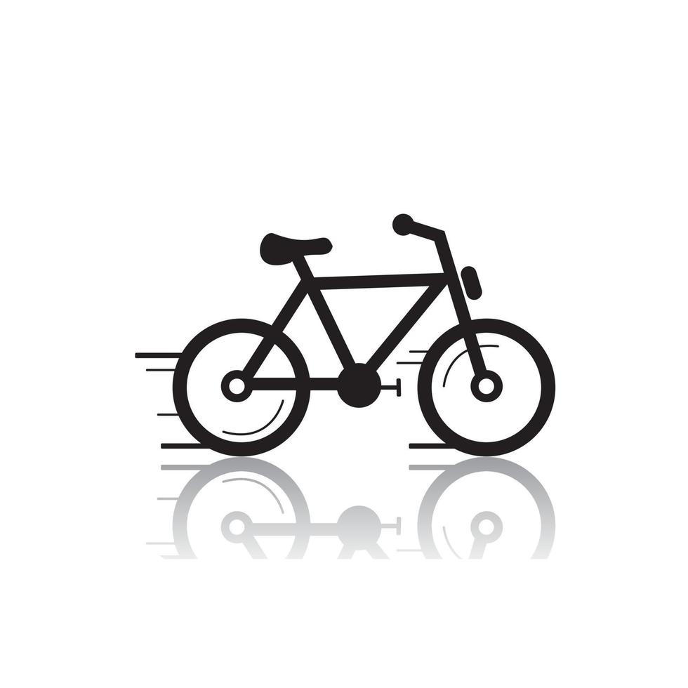 abstraktes Fahrrad-Vektor-Logo-Design. Corporate-Branding-Identität des Fahrradgeschäfts. vektor