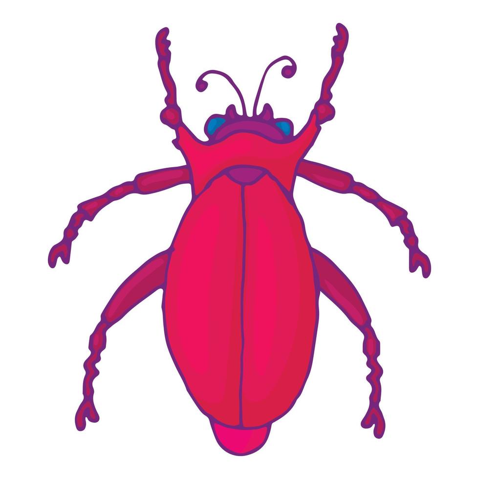 insekt insekt ikon, tecknad serie stil vektor