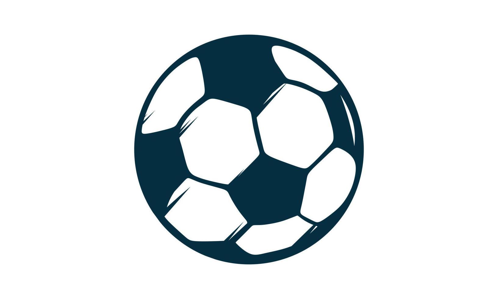 Illustration des Ball-Logo-Symbols vektor