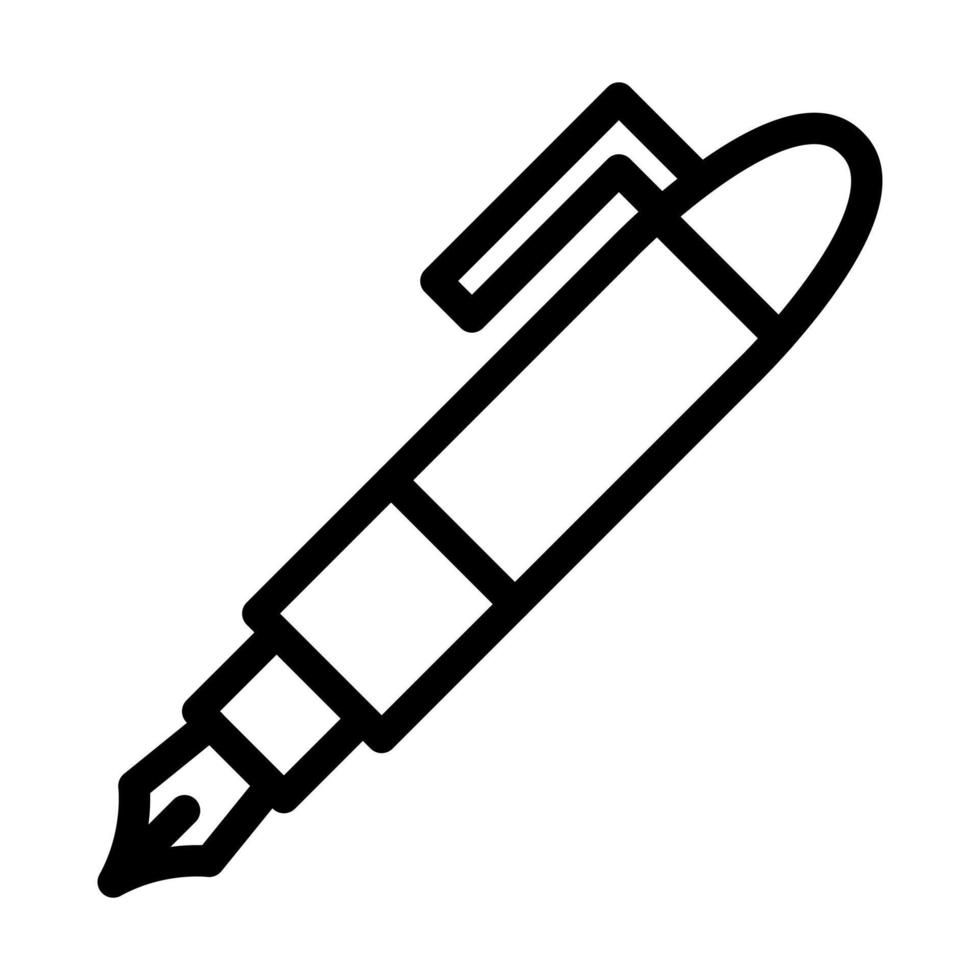 Stift-Icon-Design vektor