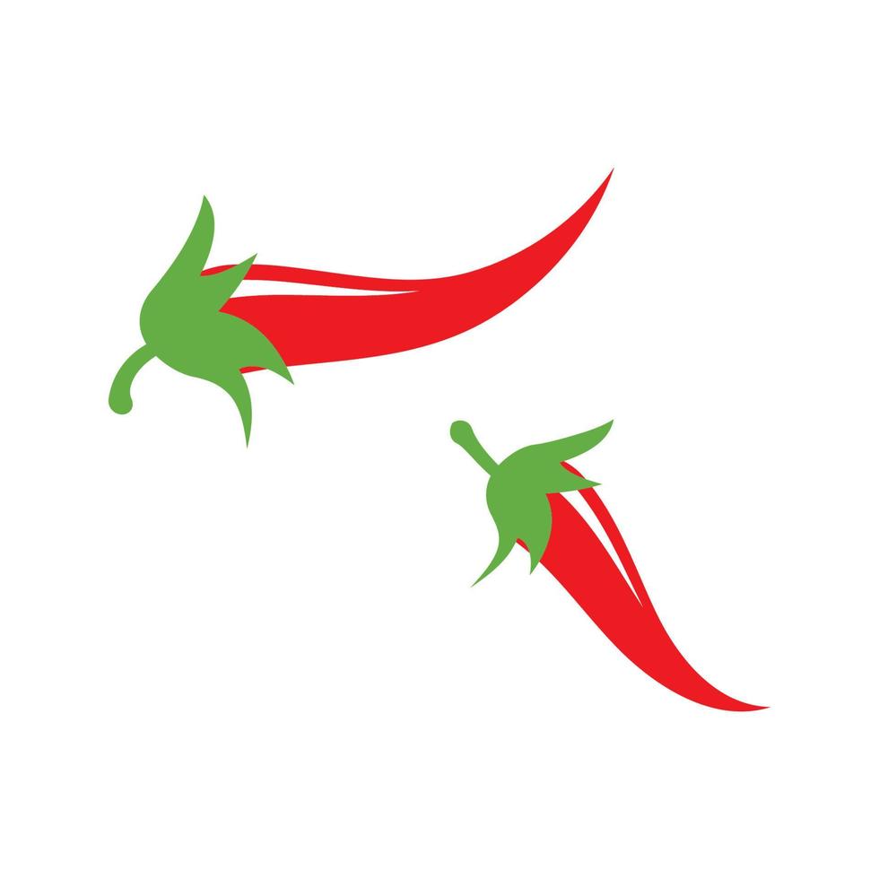 Chili-Logo-Vektor vektor