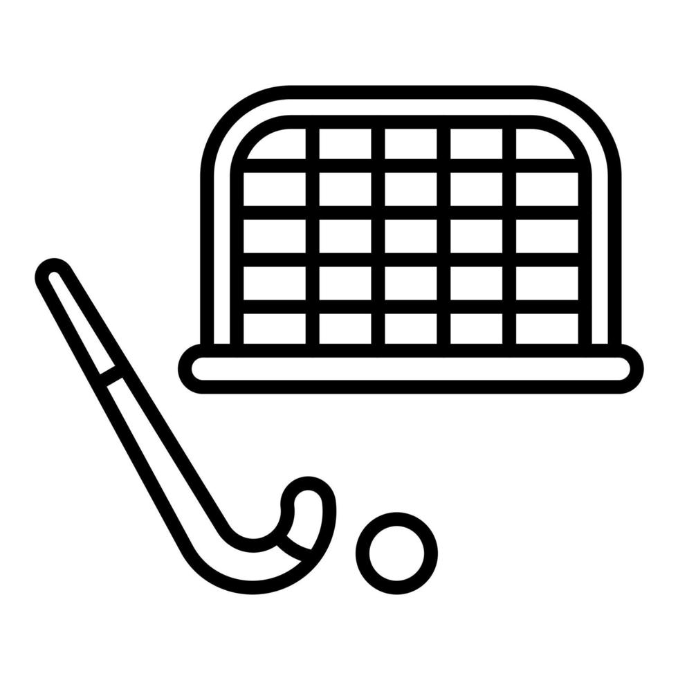 Eishockey-Torlinie-Symbol vektor