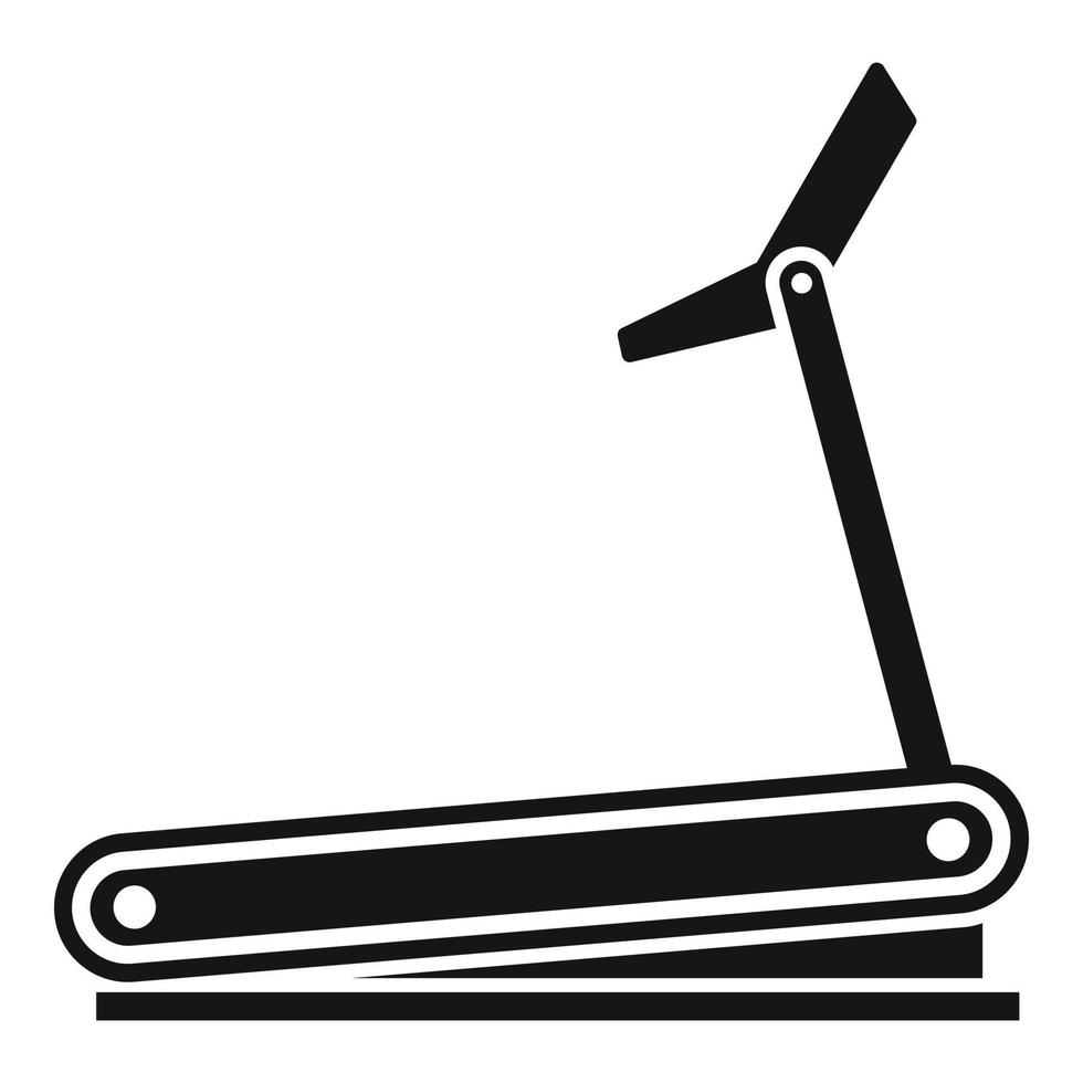 Laufband-Symbol, einfacher Stil vektor