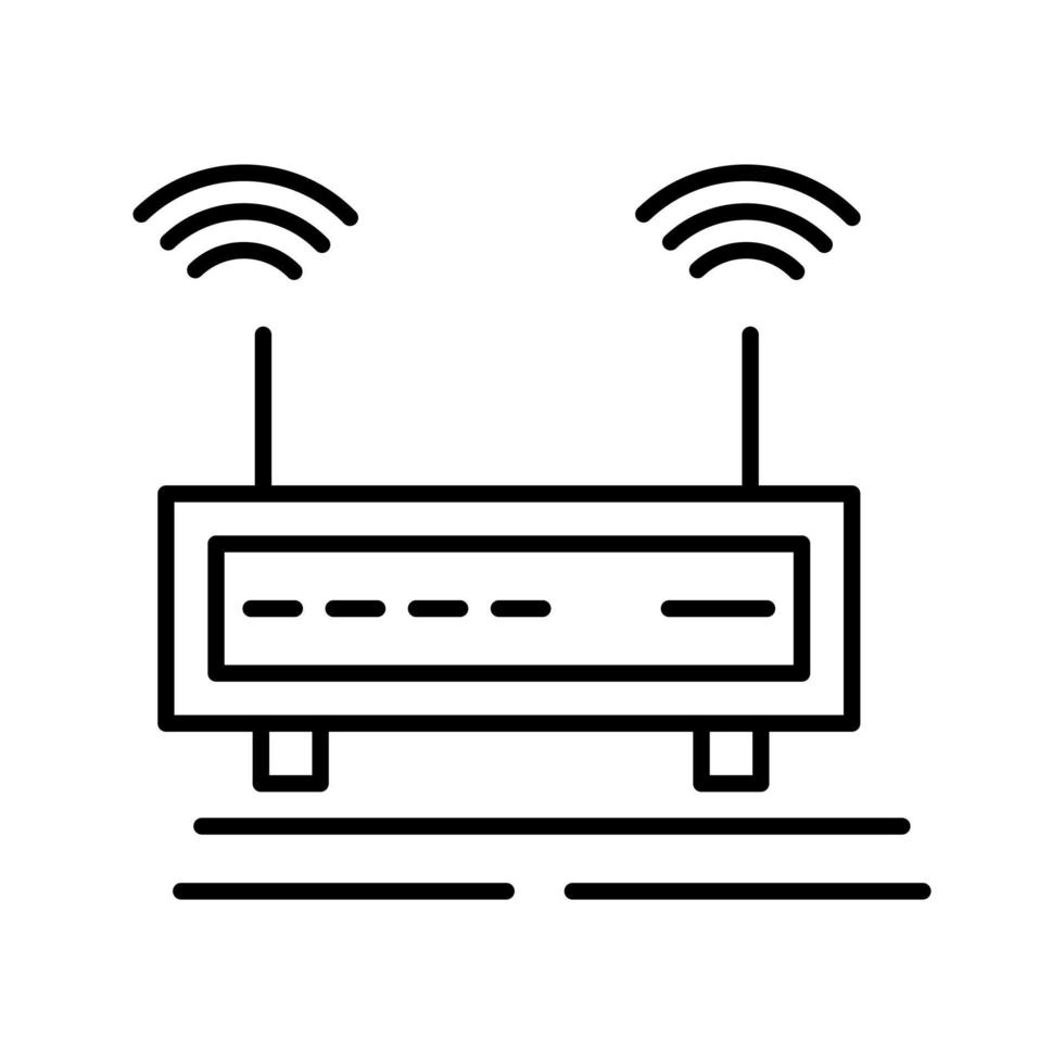 Vektorsymbol für WLAN-Signale vektor