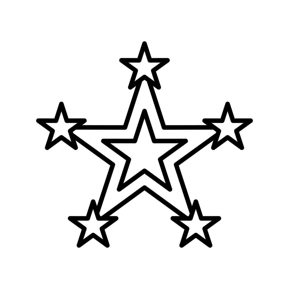 stjärna vektor ikon