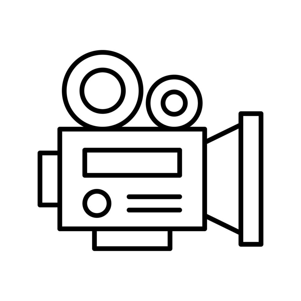videokamera vektor ikon