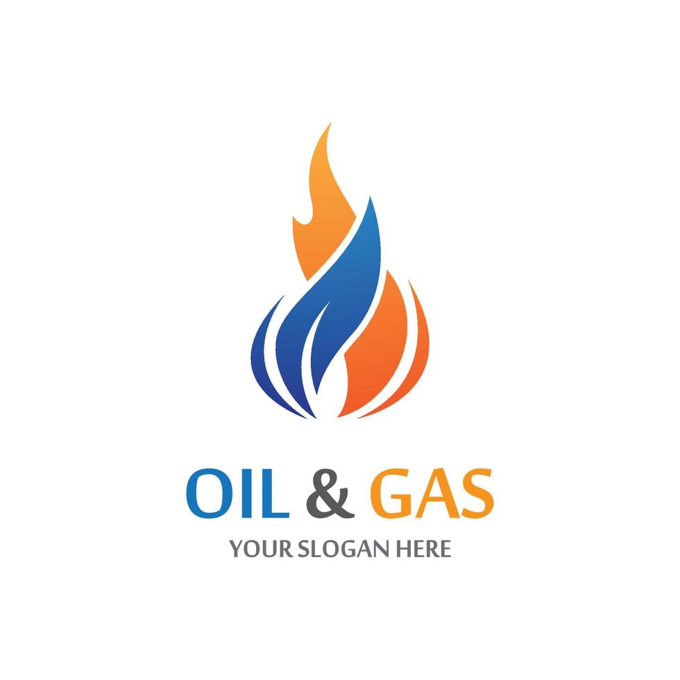 Vektorsymbol für Öl und Gas vektor