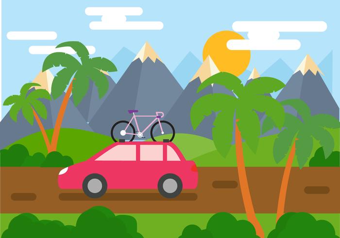 Tropical Trip Vector