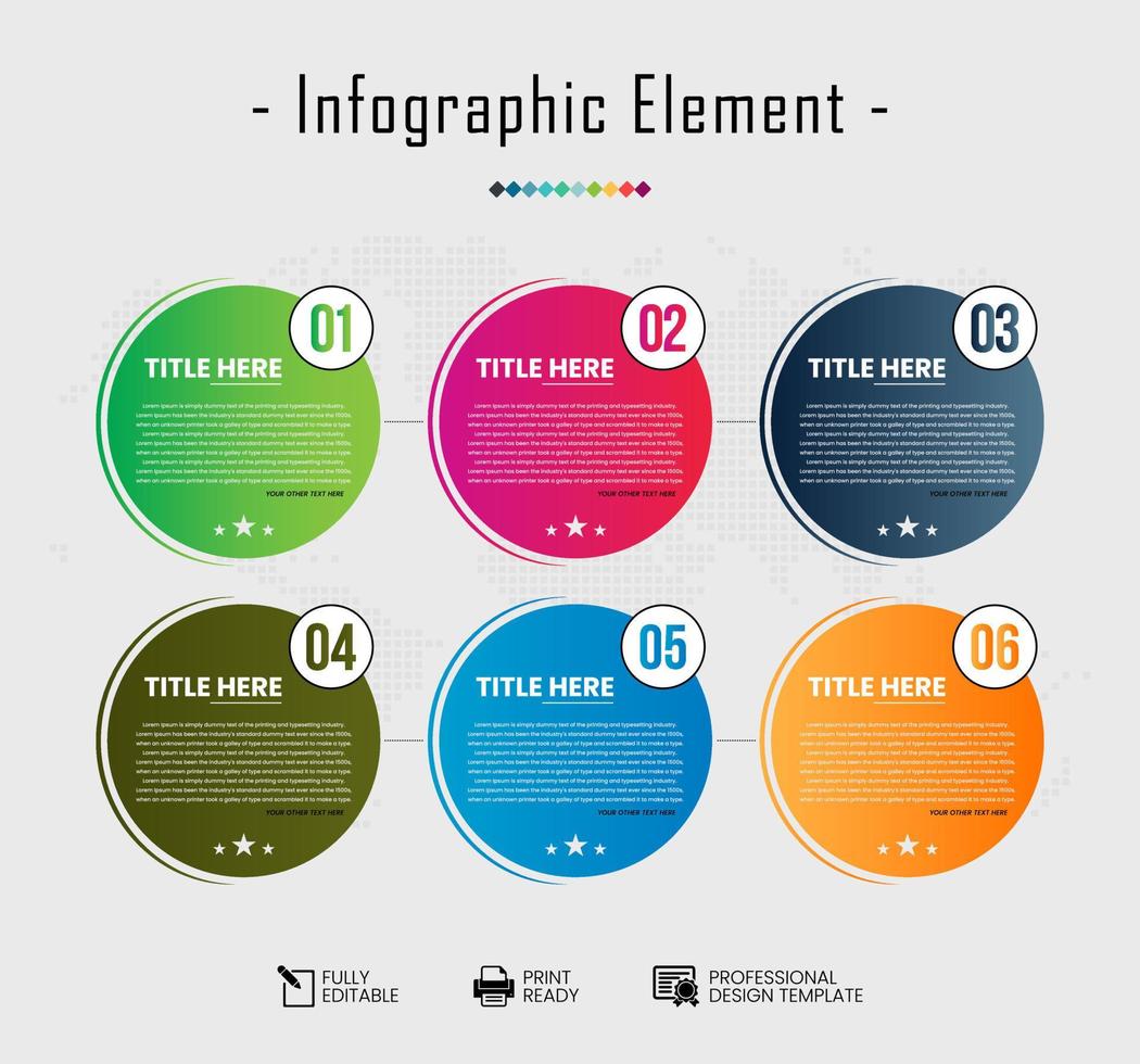 vektor illustration av företag infographics flikar mall för presentation, utbildning, webb design, banderoller, broschyrer, flygblad